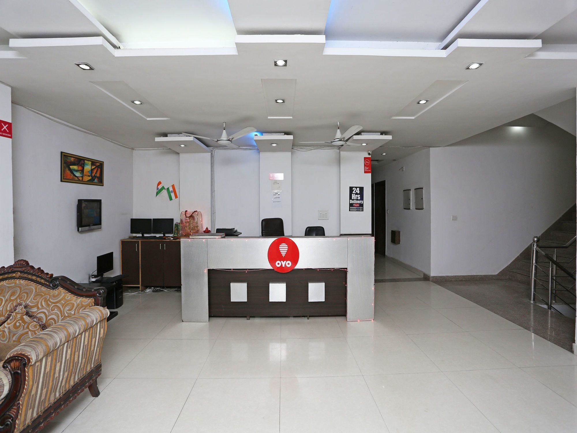 Oyo 10257 Hotel Lotus Park グルガウン エクステリア 写真